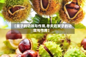 【栗子的功效与作用,冬天吃栗子的功效与作用】