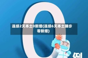 连续2天本土0新增(连续6天本土确诊零新增)