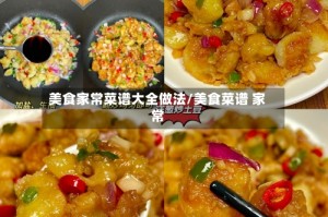 美食家常菜谱大全做法/美食菜谱 家常
