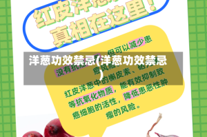 洋葱功效禁忌(洋葱功效禁忌)