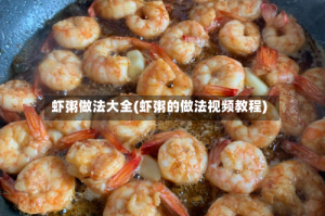 虾粥做法大全(虾粥的做法视频教程)