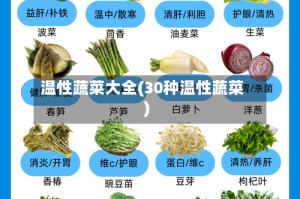 温性蔬菜大全(30种温性蔬菜)