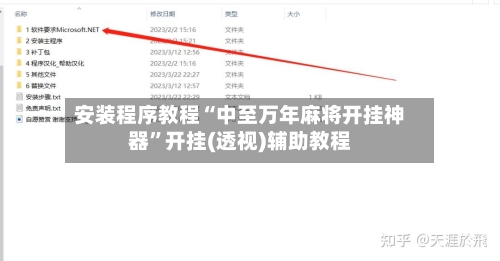 安装程序教程“中至万年麻将开挂神器	”开挂(透视)辅助教程-第2张图片